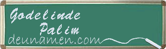 Godelinde Palim Visitenkarte